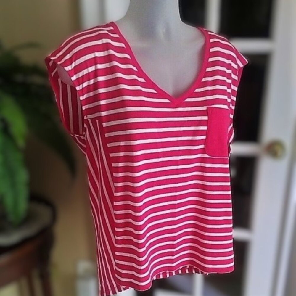 Cute Striped Top by a.n.a. XL NWT